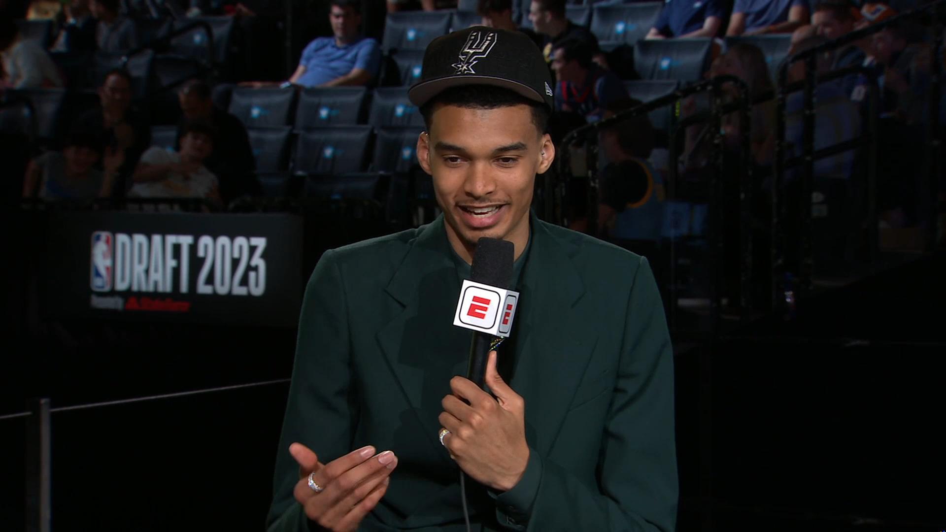 Victor Wembanyama Draft 2023 Spurs 23 juin 2023