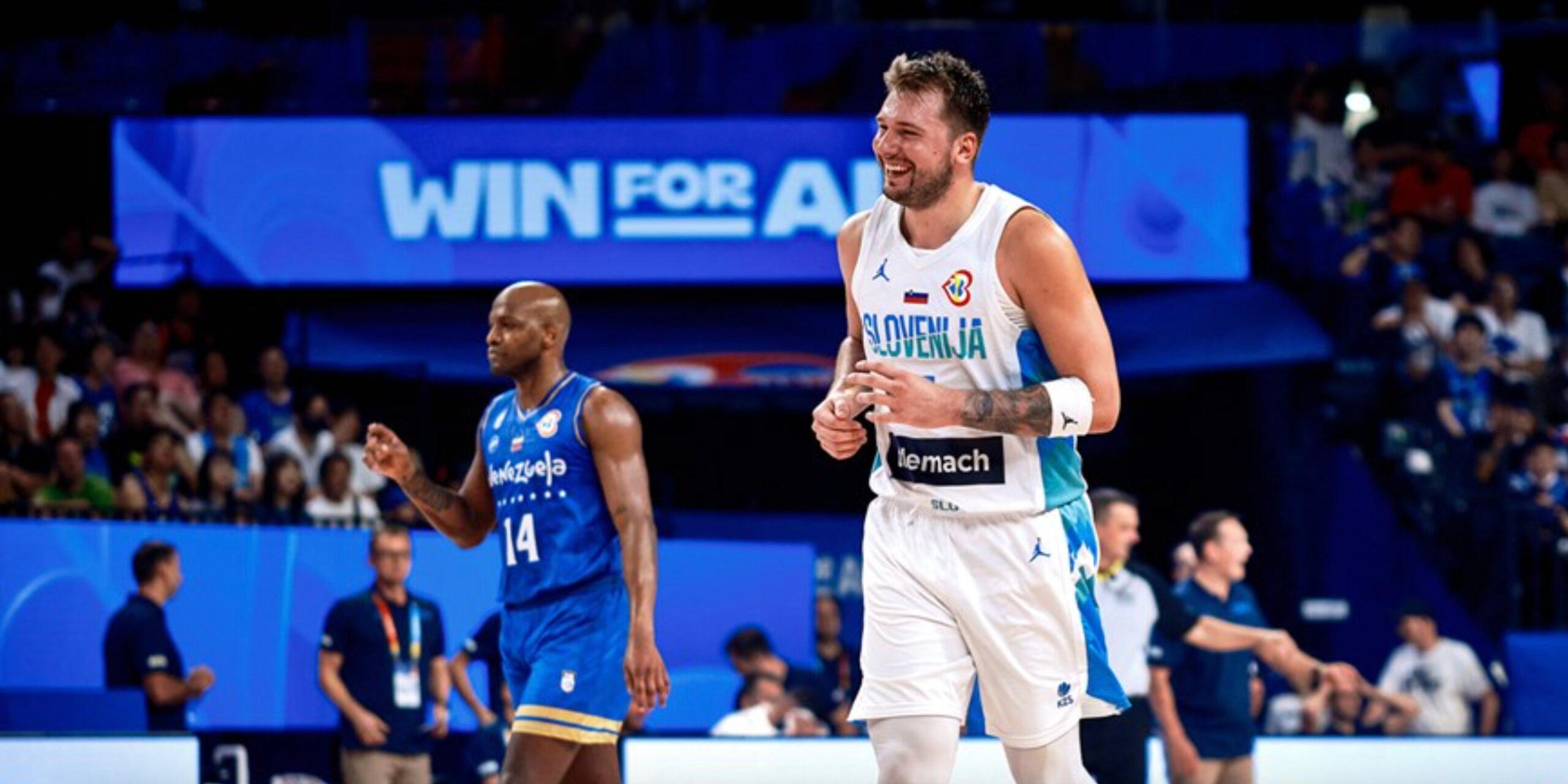 Luka Doncic Coupe du Monde Slovénie
