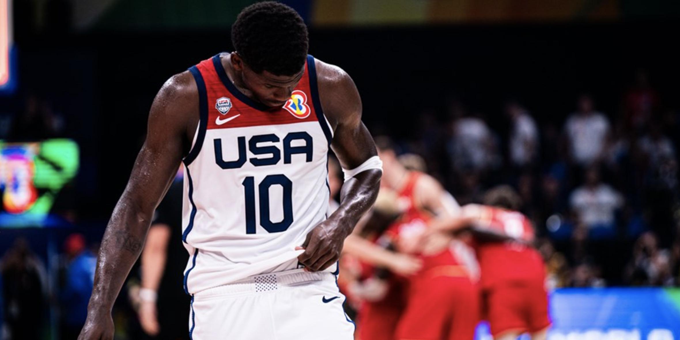 Anthony Edwards Team USA Coupe du Monde 2023