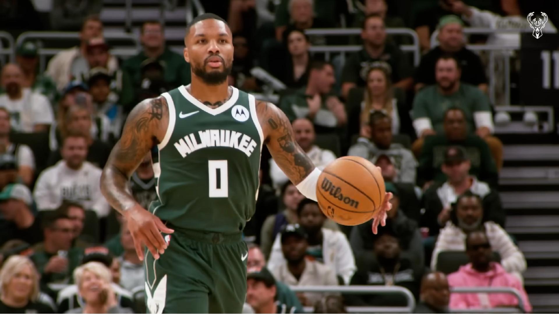 Damian Lillard Milwaukee Bucks 16 novembre 2023