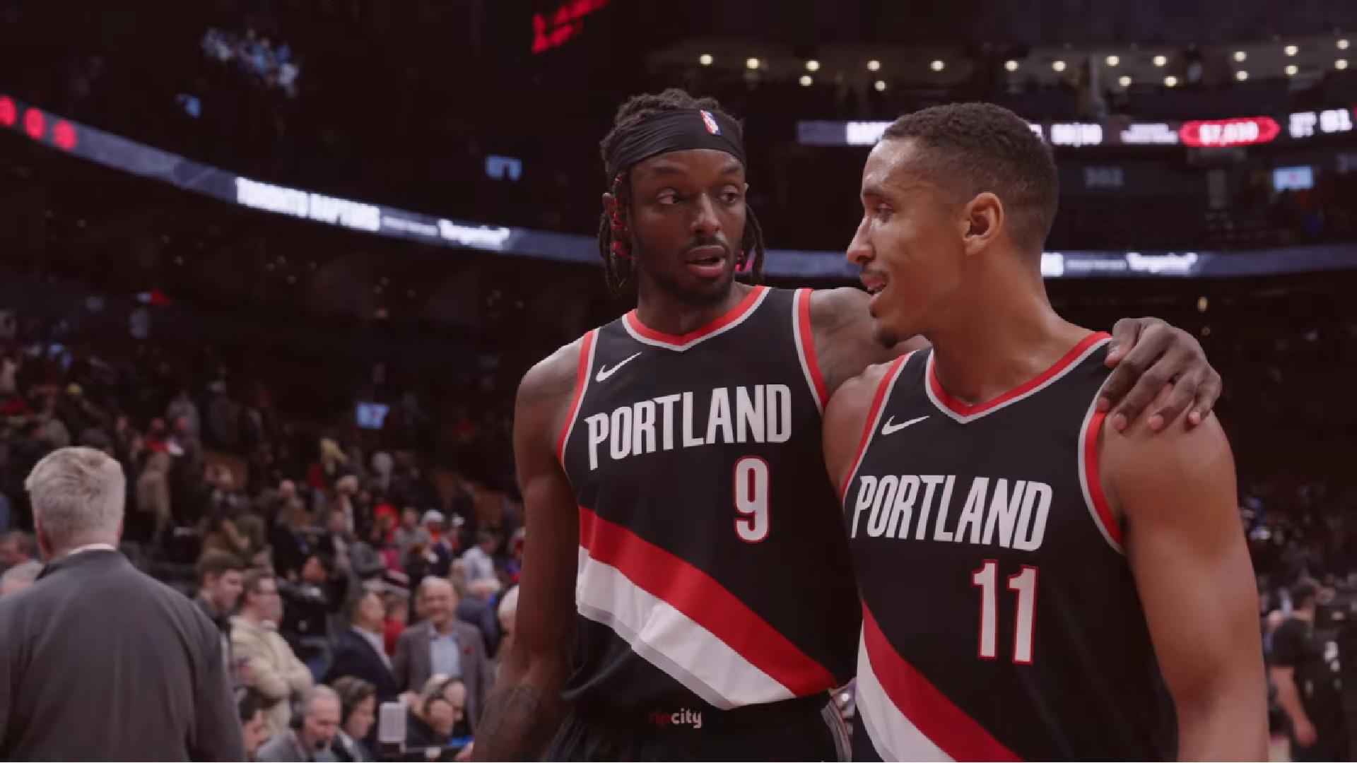 Jerami Grant Malcolm Brogdon Portland Trail Blazers 23 novembre 2023
