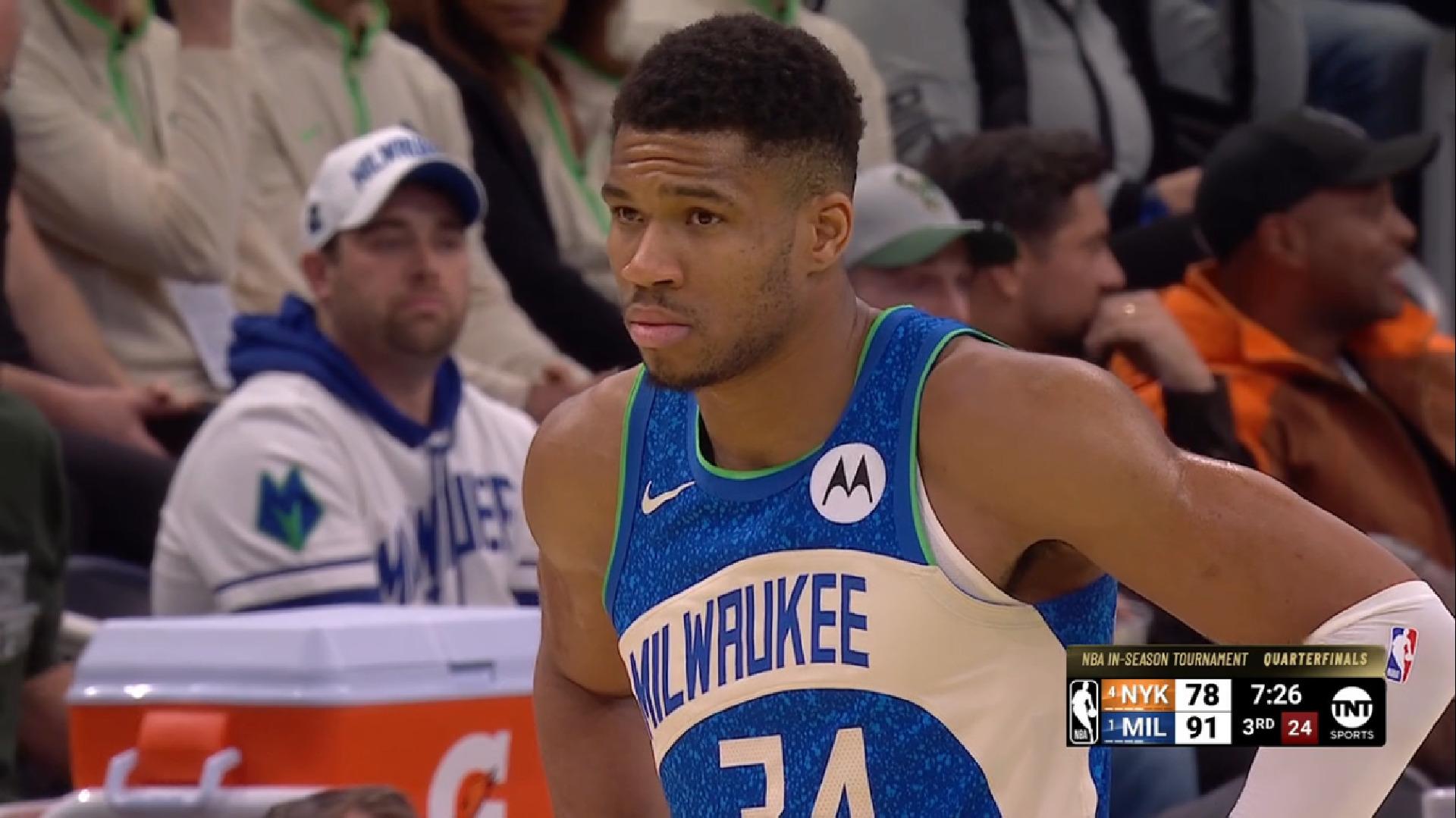 Giannis Antetokounmpo Bucks 6 décembre 2023