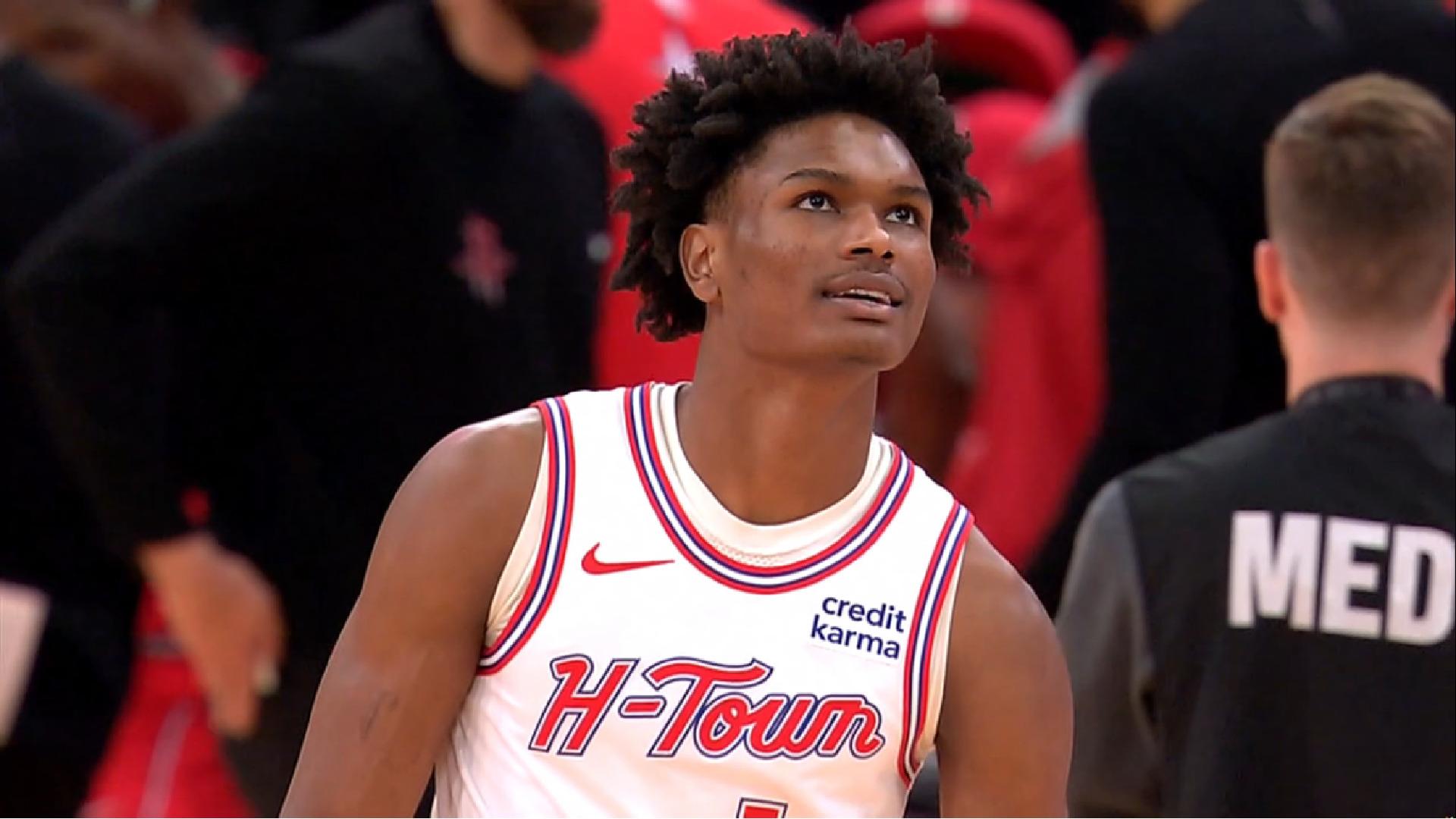 Amen Thompson Houston Rockets 1 avril 2024