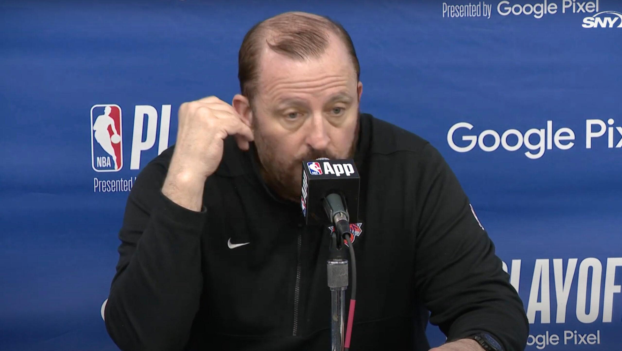 Tom Thibodeau Knicks