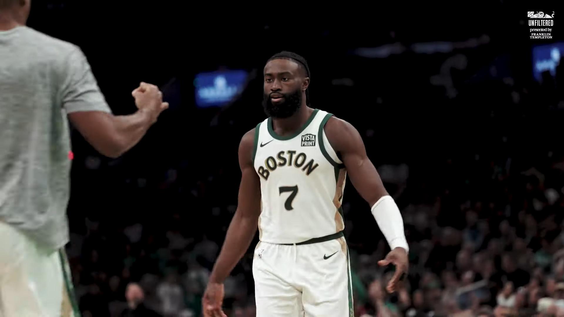 Jaylen Brown Boston Celtics 16 mars 2024