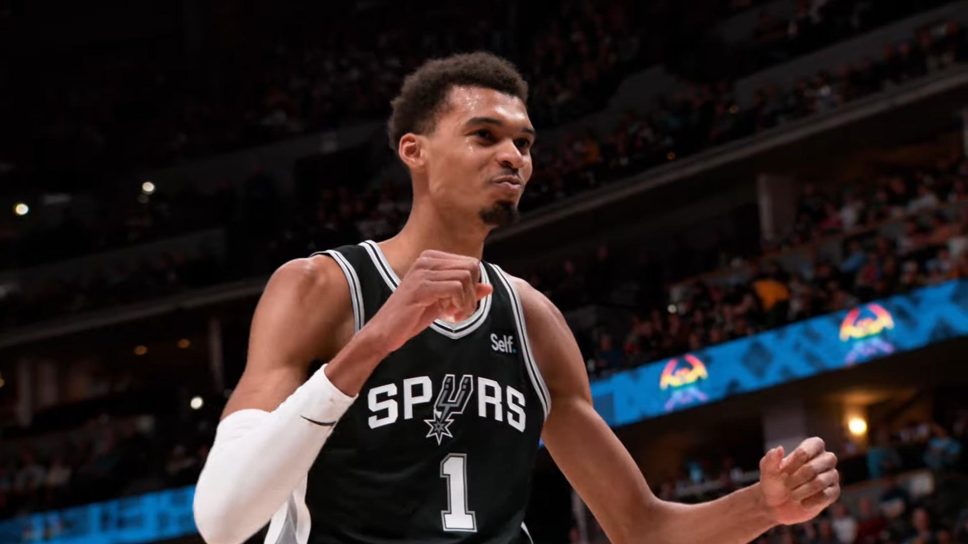 Victor Wembanyama San Antonio Spurs pré-saison NBA 9 octobre 2024