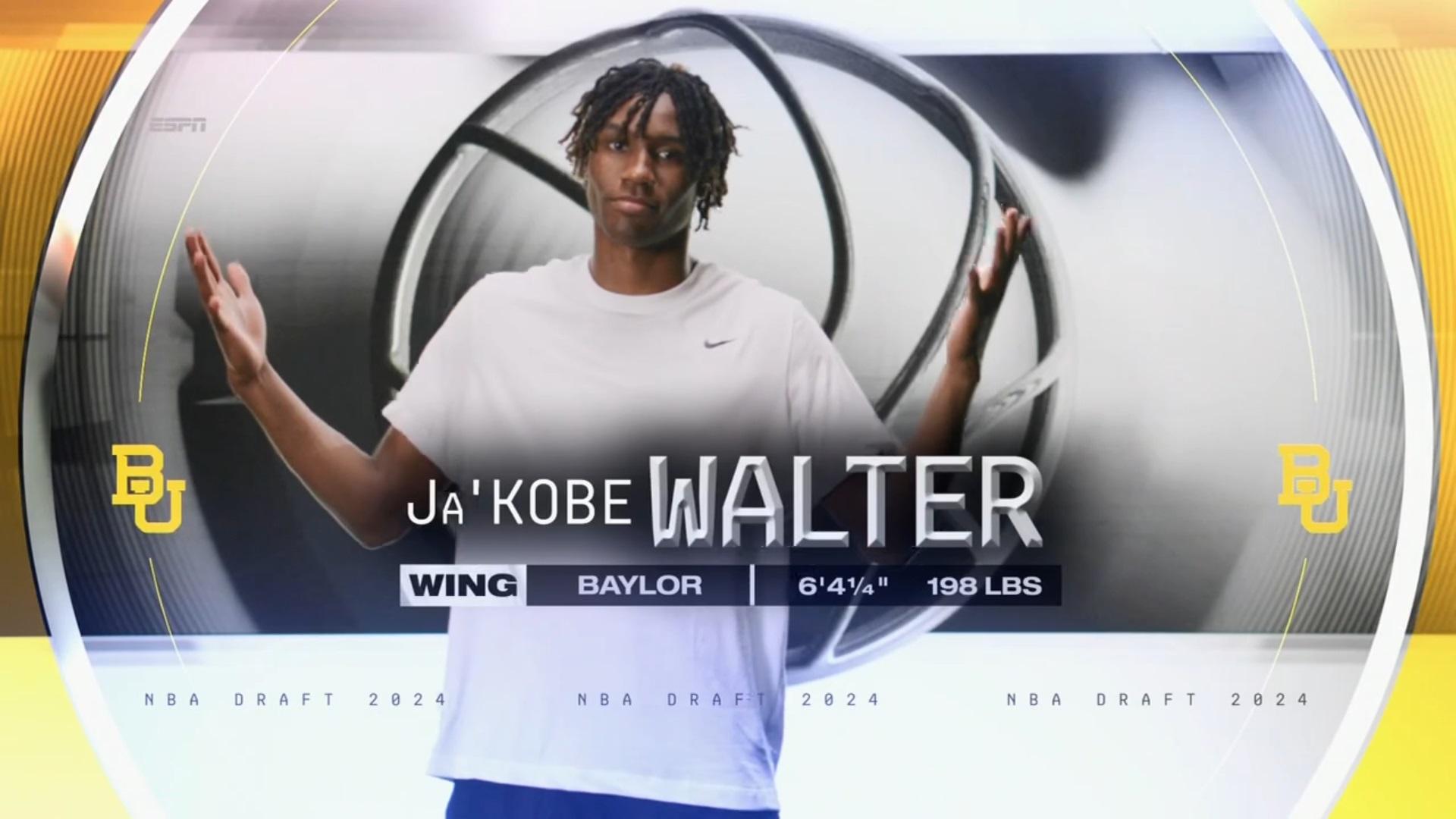 Ja'Kobe Walter Toronto Raptors 27 juin 2024