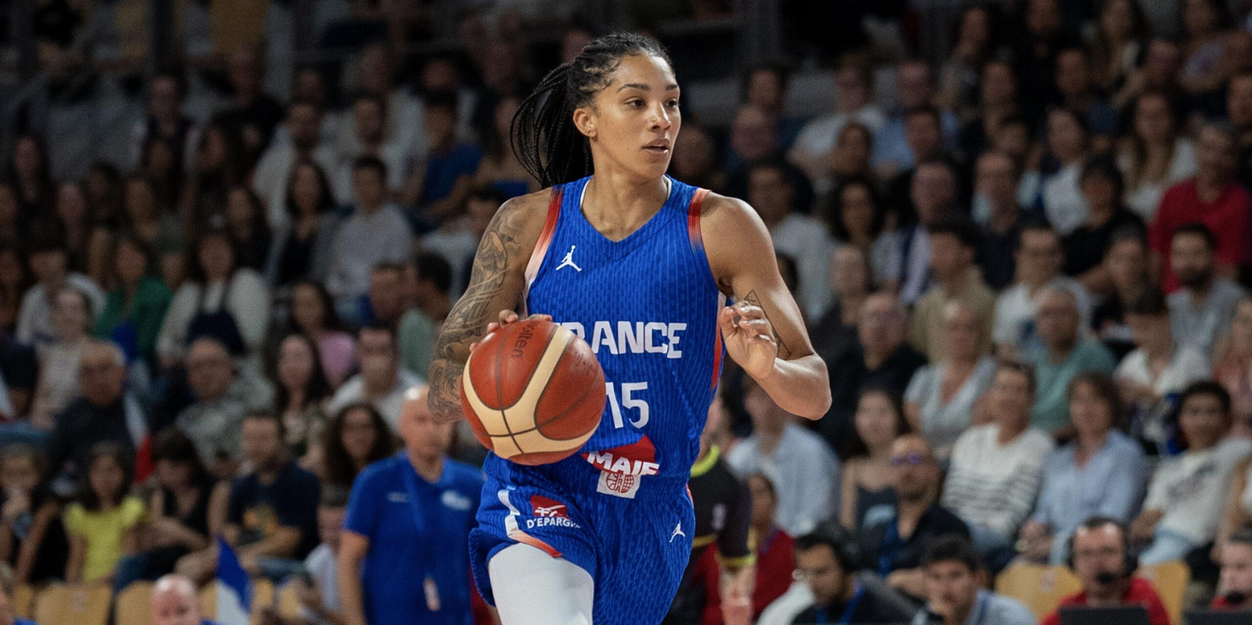 Gabby Williams Équipe de France Jeux Olympiques Paris 2024