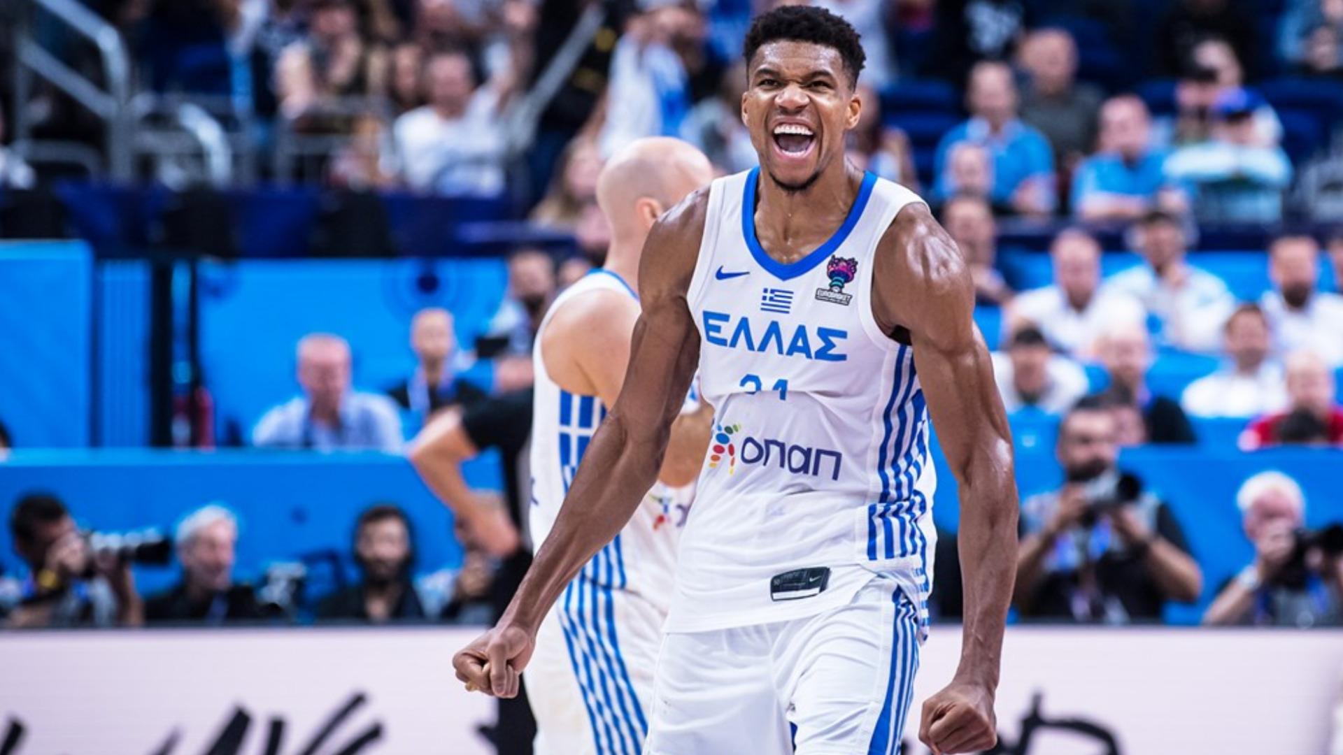 Giannis Antetokounmpo Grèce 8 juillet 2024