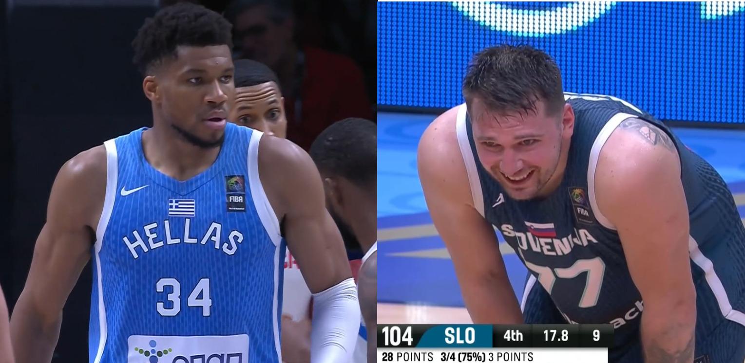 Giannis Antetokounmpo Luka Doncic 5 juillet