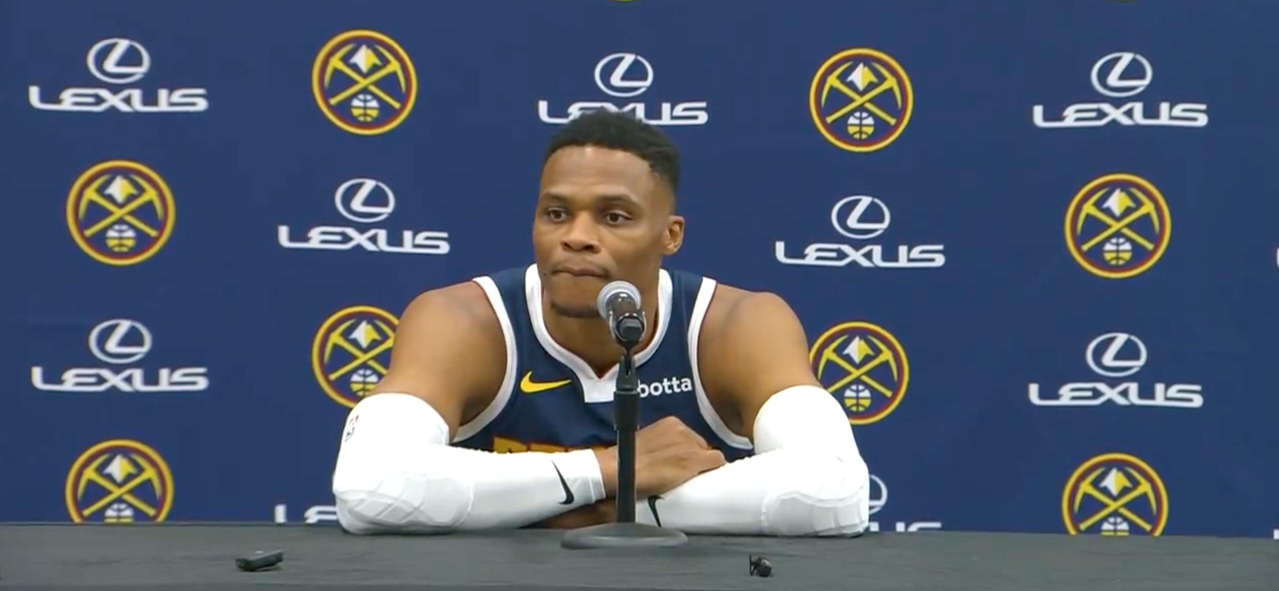 Russell Westbrook Denver Nuggets 27 septembre 2024