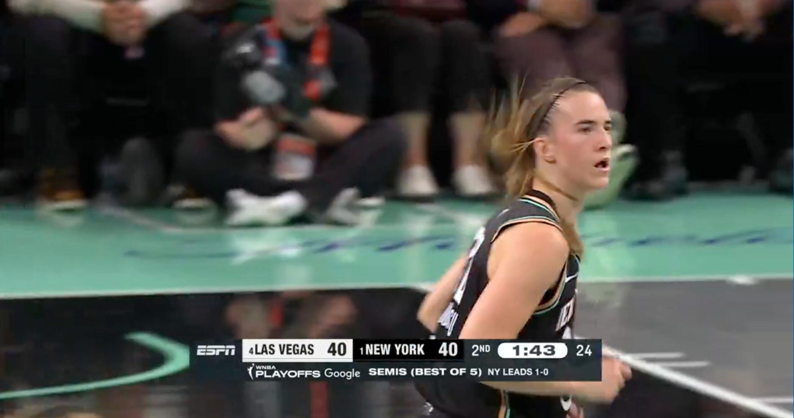 WNBA Playoffs Sabrina Ionescu 2 octobre 2024