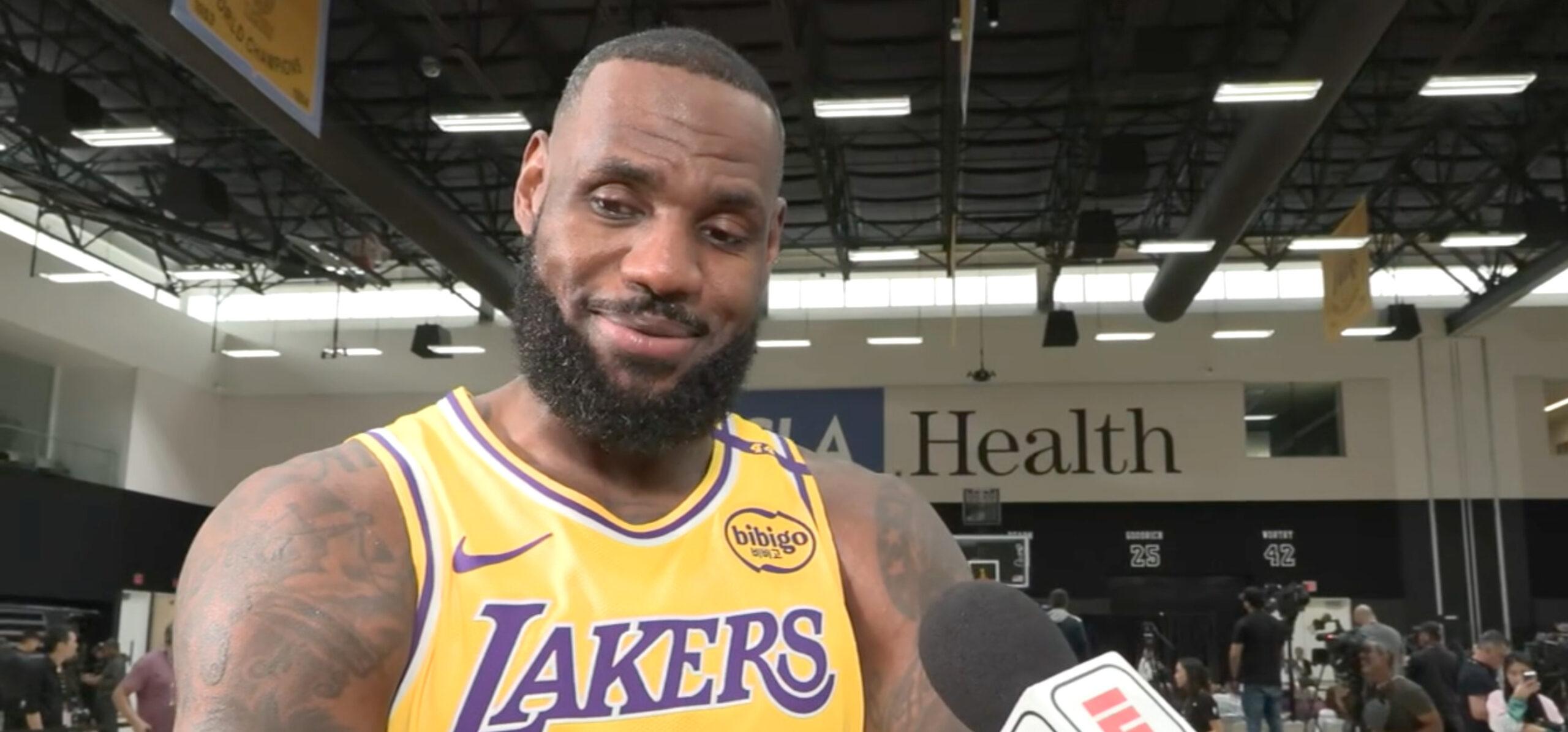 LeBron James 2 octobre 2024