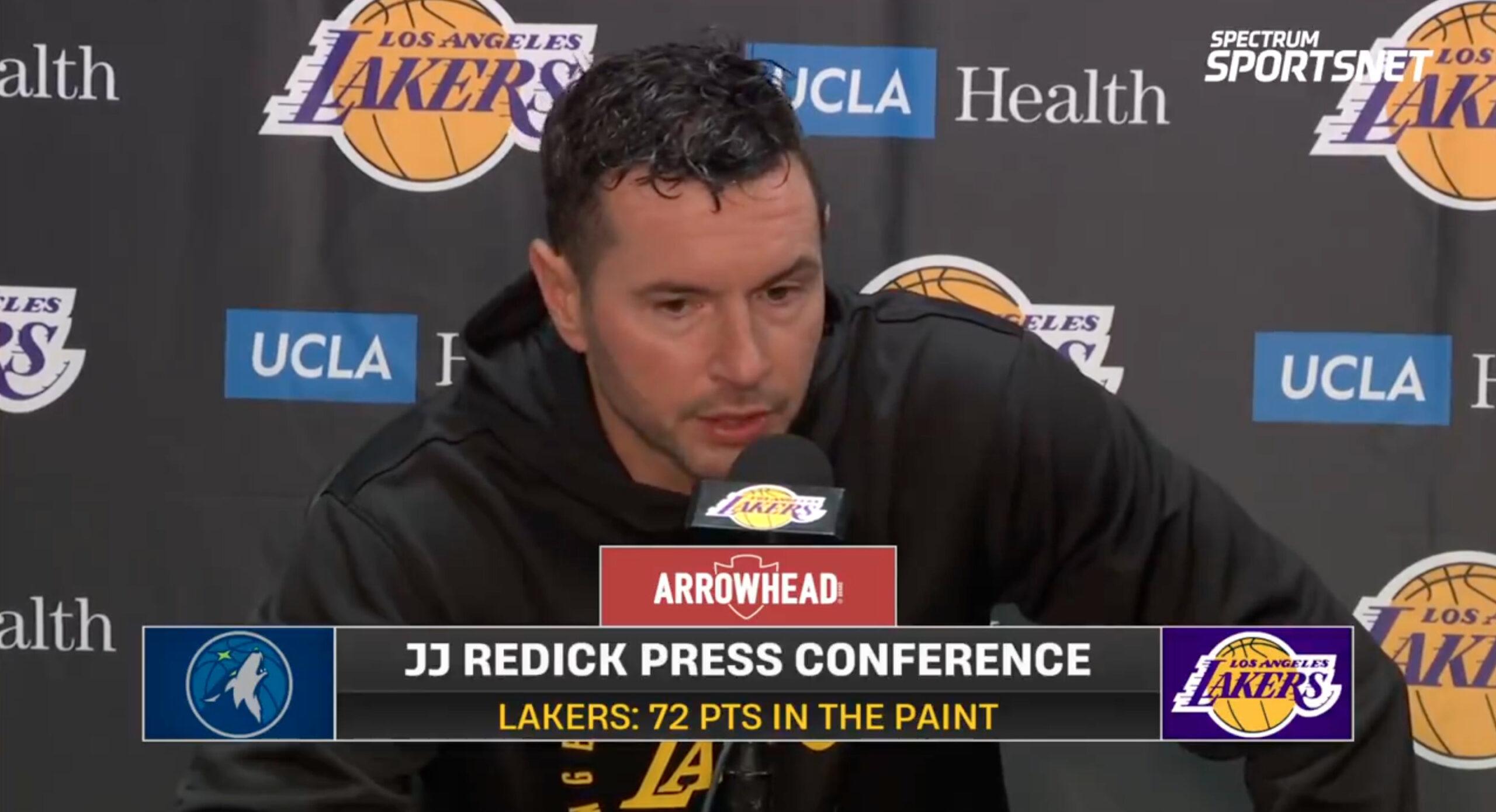 JJ Redick 23 octobre 2024