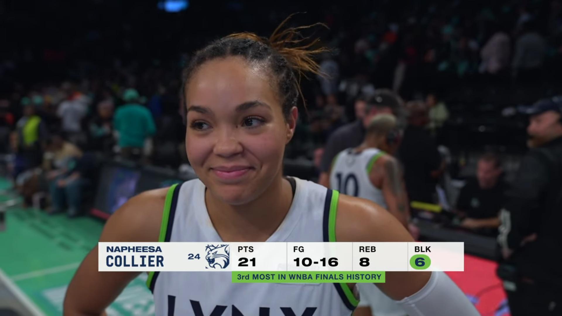 Napheesa Collier WNBA Minnesota Lynx 11 octobre 2024