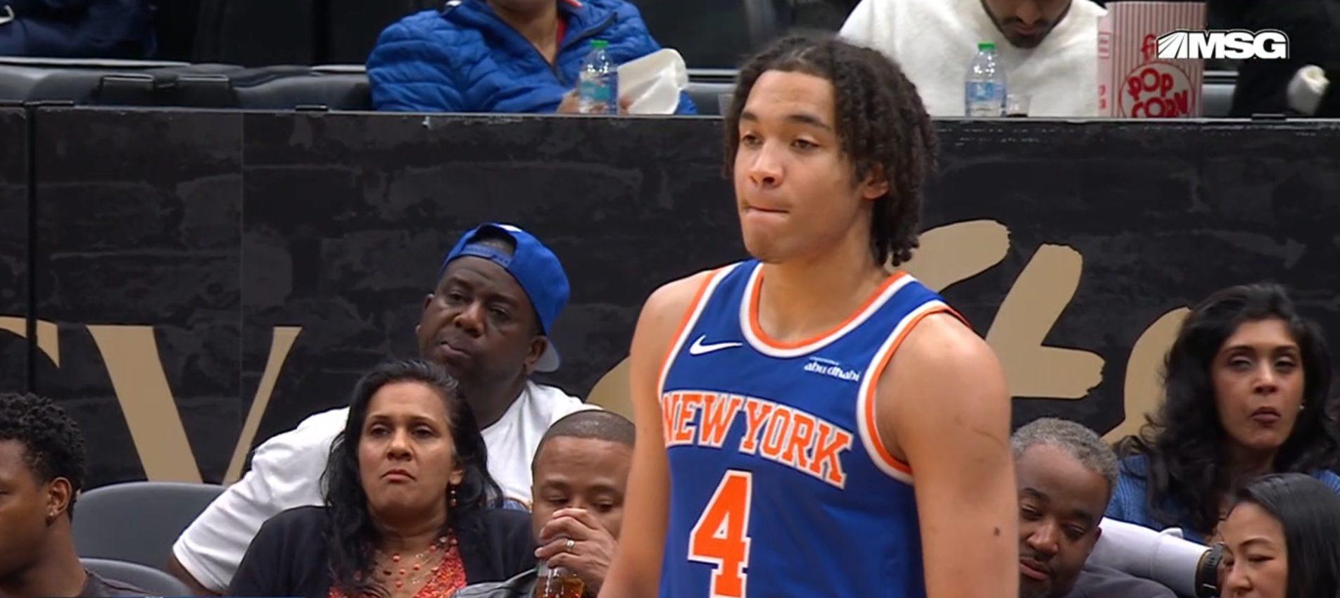 Pacôme Dadiet New York Knicks 19 octobre 2024