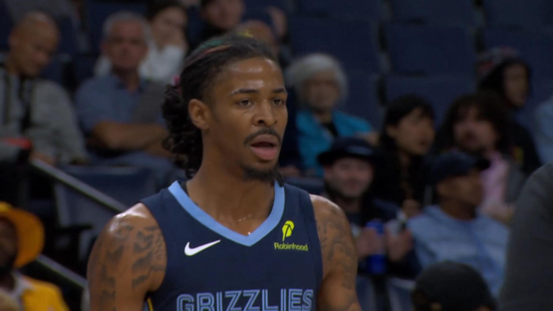 Ja Morant Memphis Grizzlies 1 novembre 2024