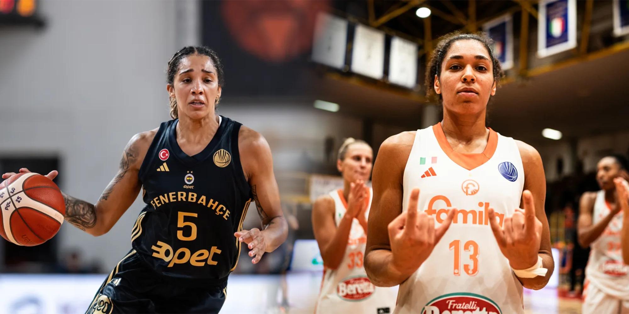Janelle Salaün Gabby Williams EuroLeague Women