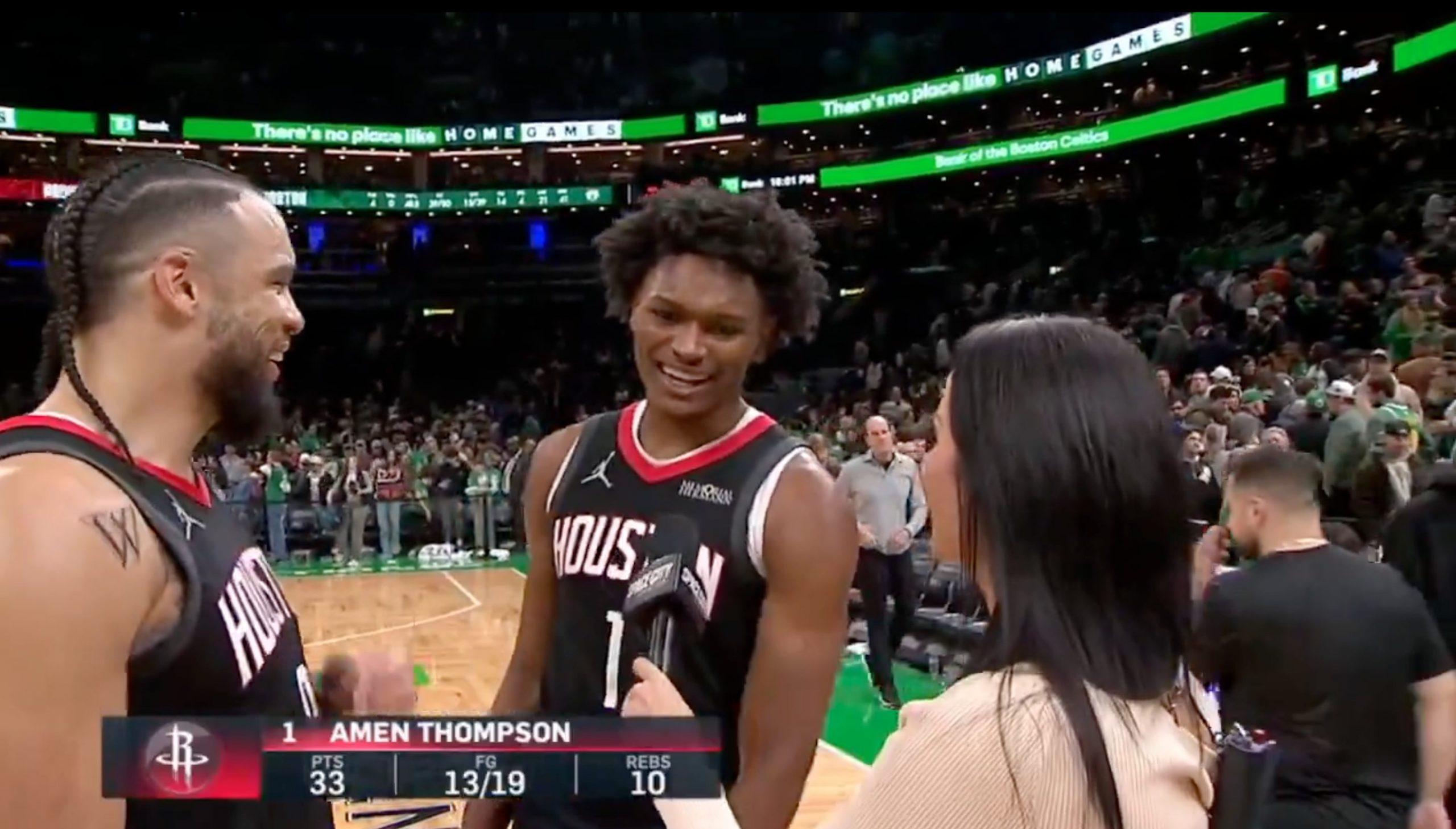 Amen Thompson 28 janvier 2025