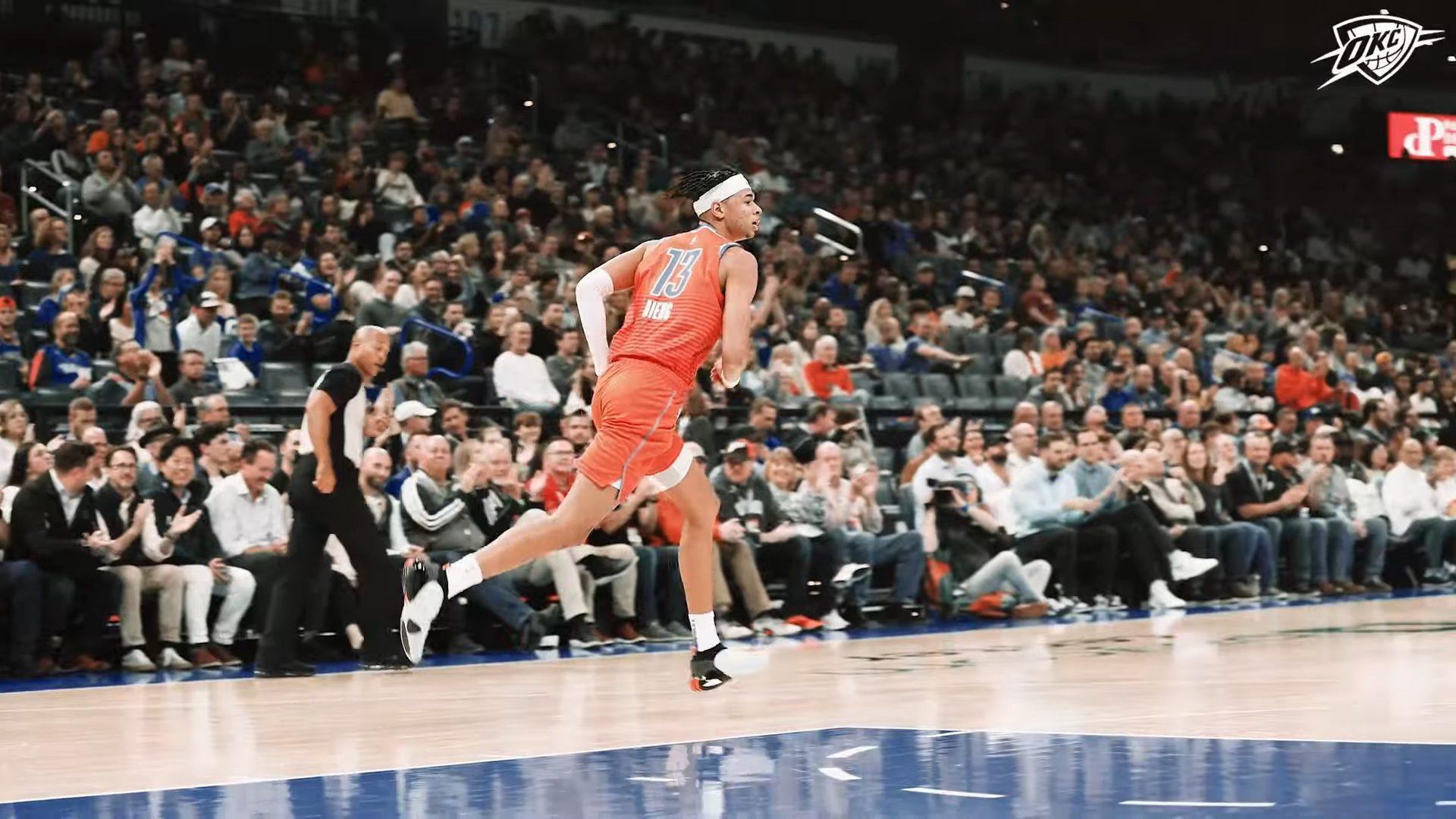 Français en NBA Ousmane Dieng OKC Thunder 2 septembre 2024