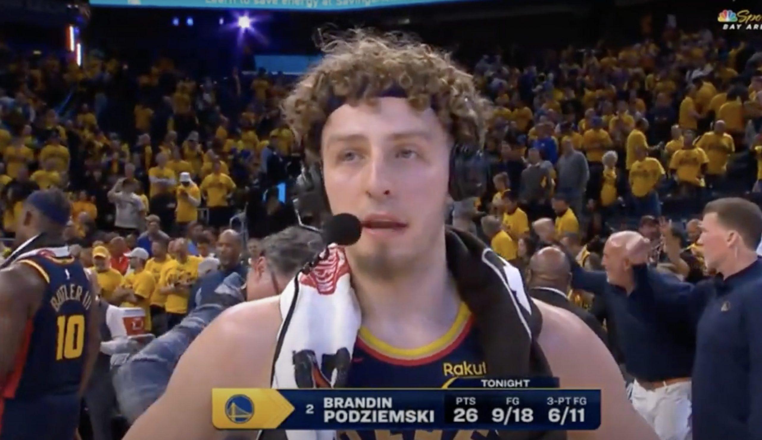 Brandin Podziemski 29 avril 2025