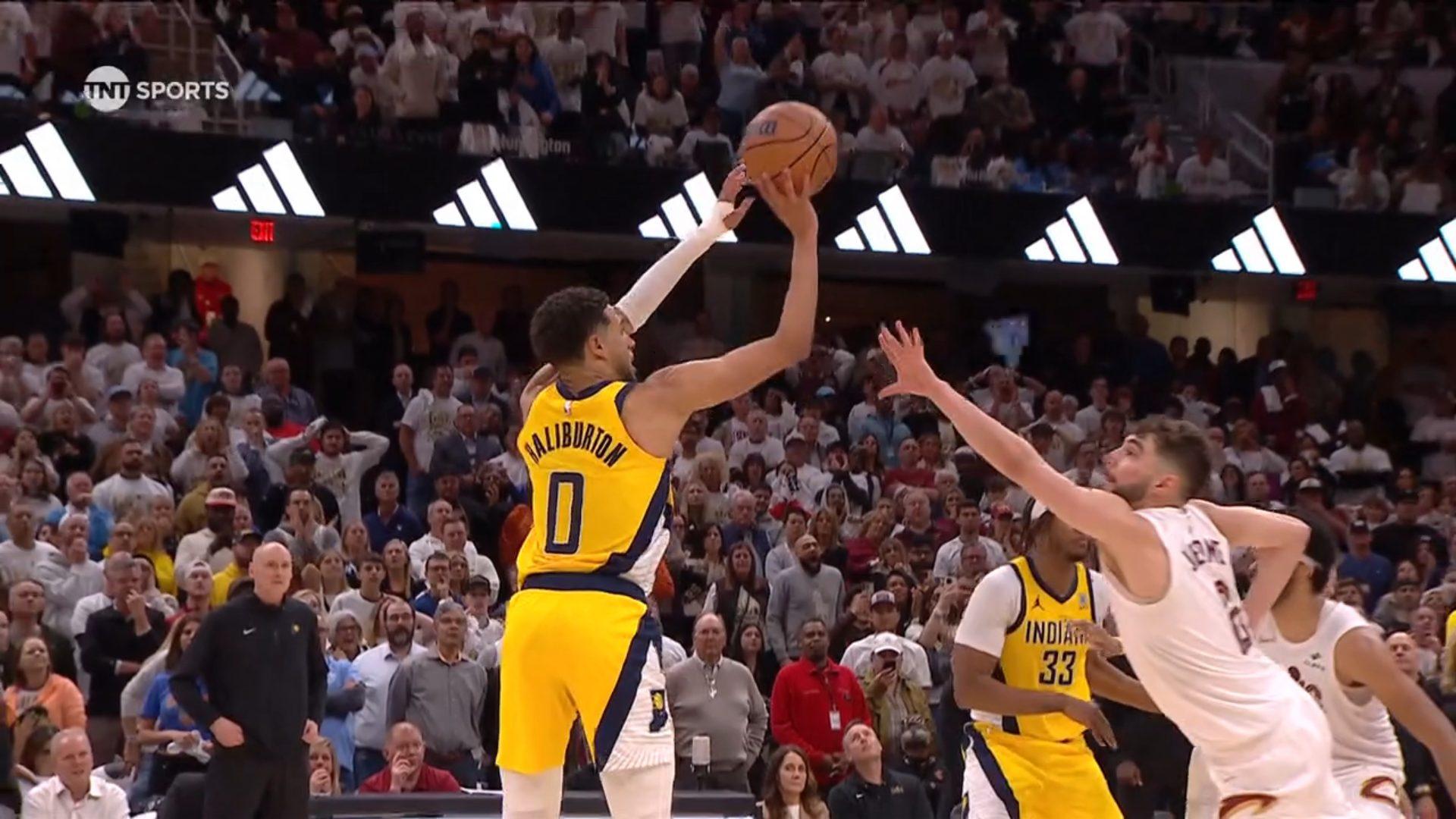 Tyrese Haliburton game winner Pacers 7 mai 2025