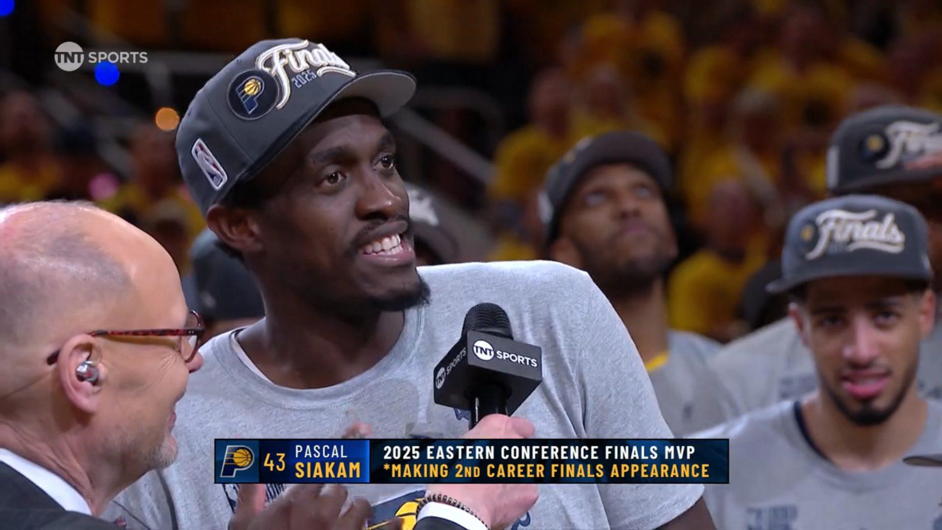 Pascal Siakam MVP Finales de Conférence 1 juin 2025
