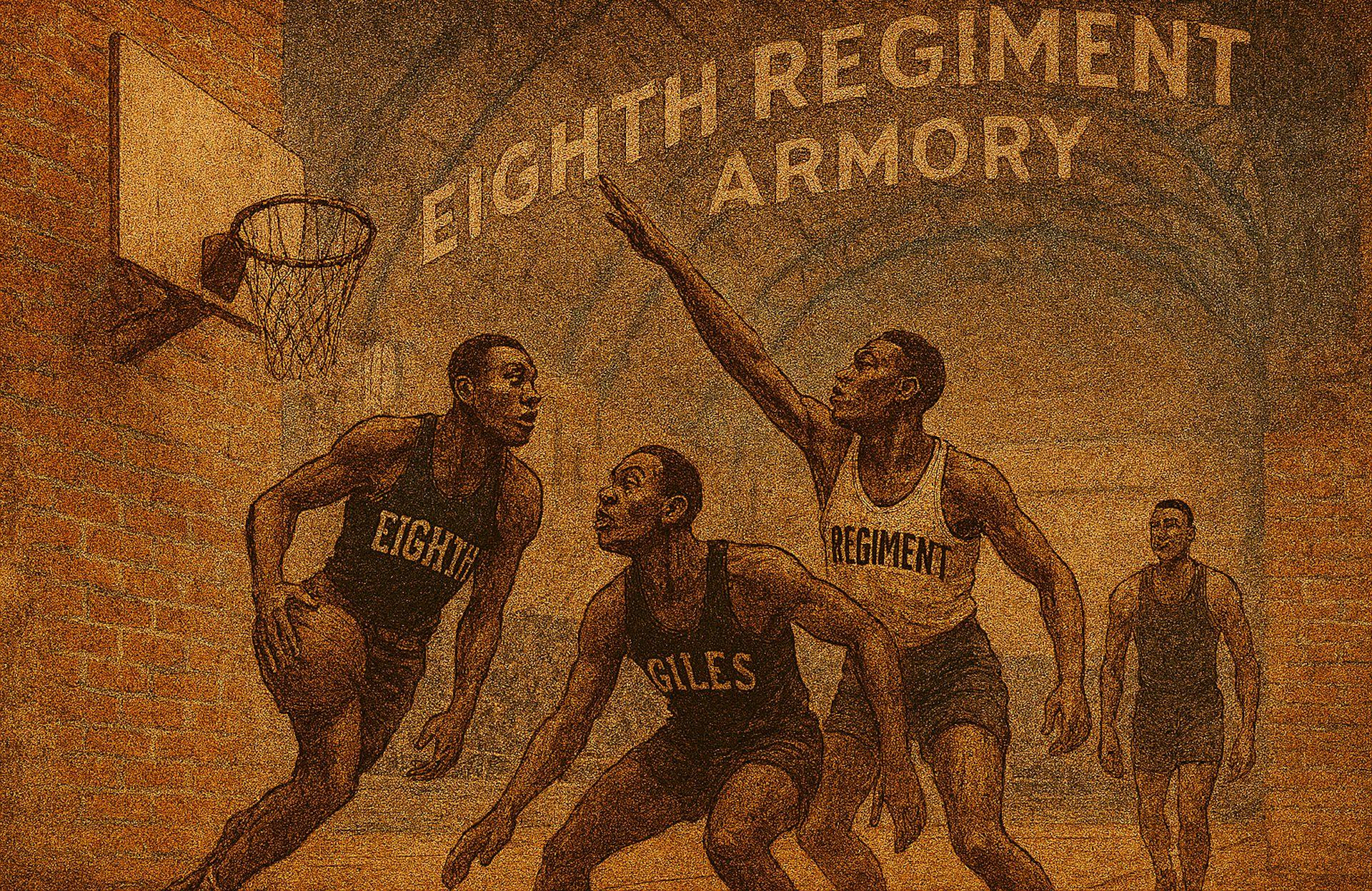 Du Eighth Regiment Five of Chicago au Giles American Legion Post Five - l’armée des ballers afro-américains de Chicago