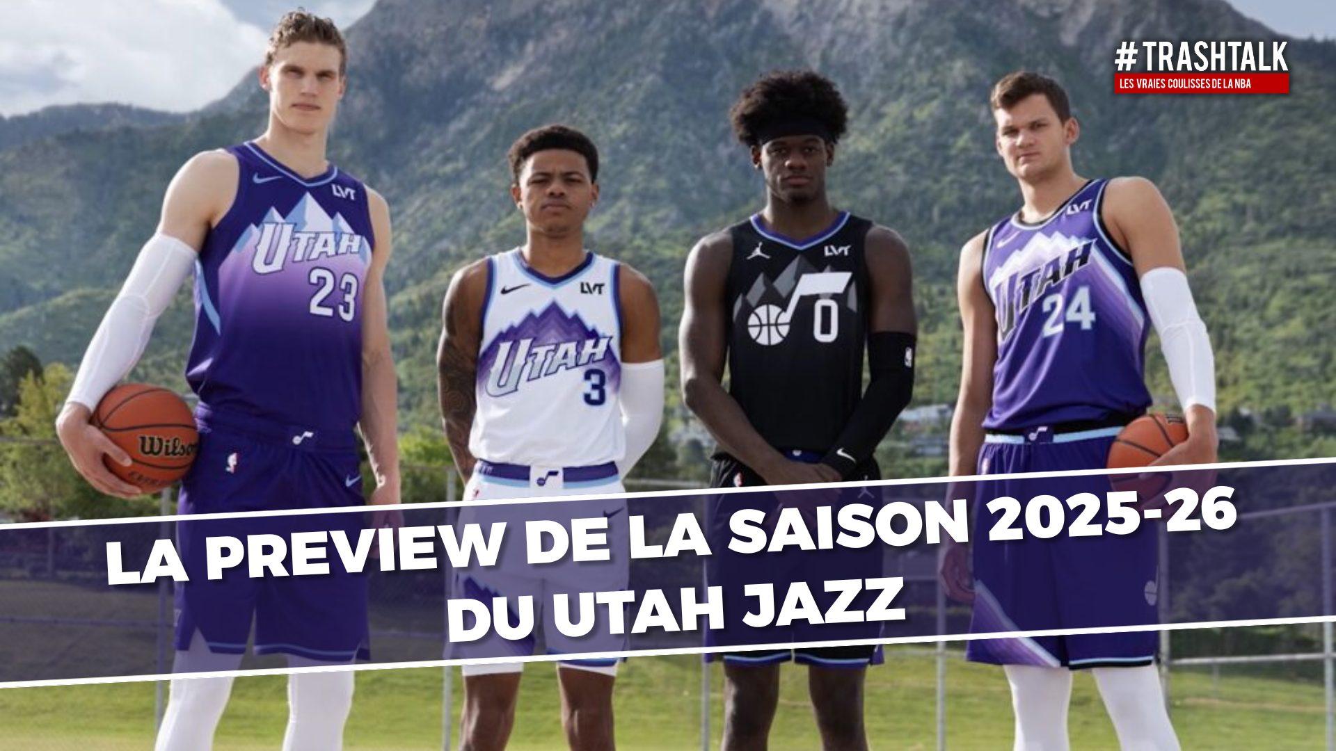 Couverture previews - Saison 2025-2026 Utah Jazz
