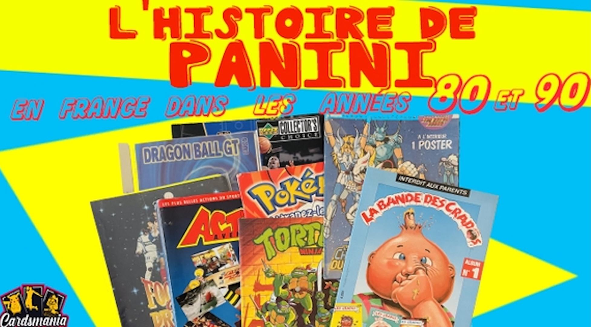 Couverture article Cardsmania 2 histoire de panini des années 80 et 90
