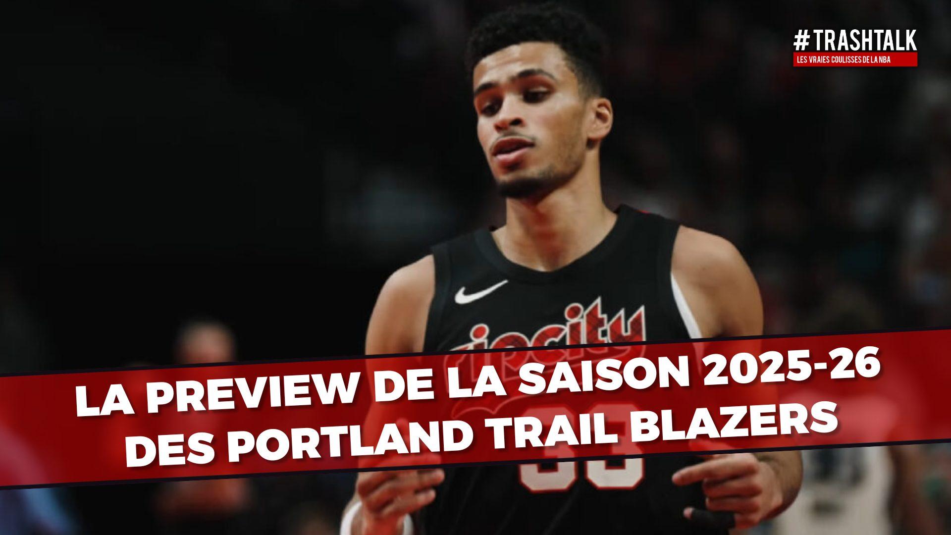 Couverture previews - Saison 2025-2026 Portland Trail Blazers