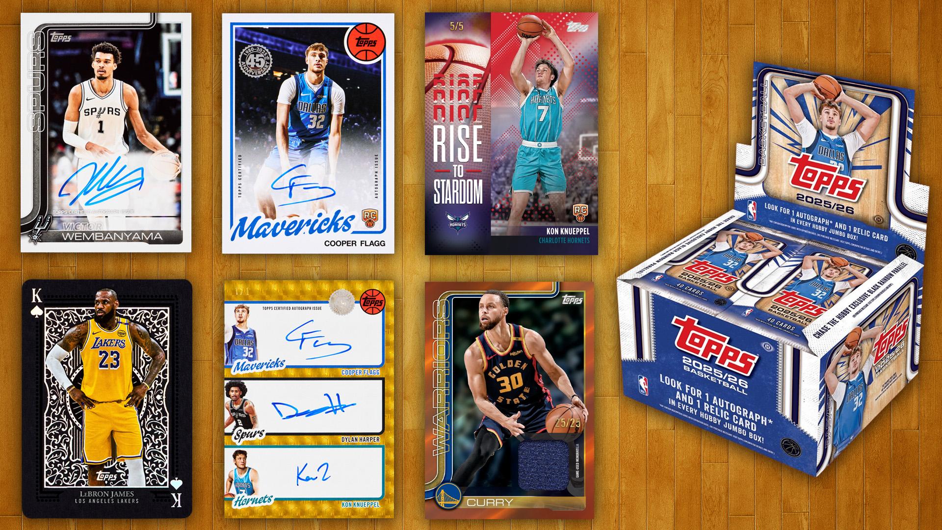 Topps licence NBA 3 octobre 2025