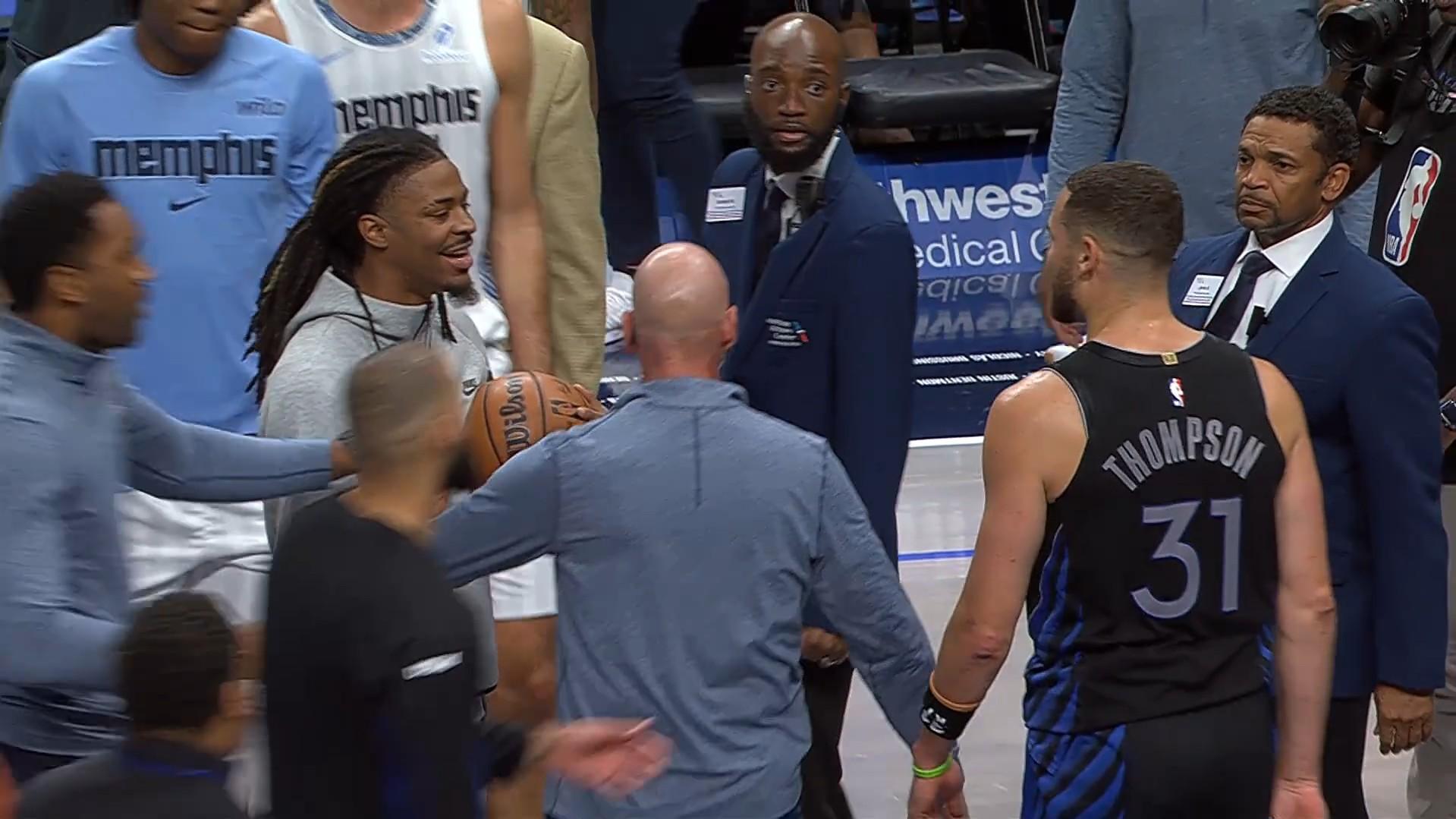 ja morant klay thompson