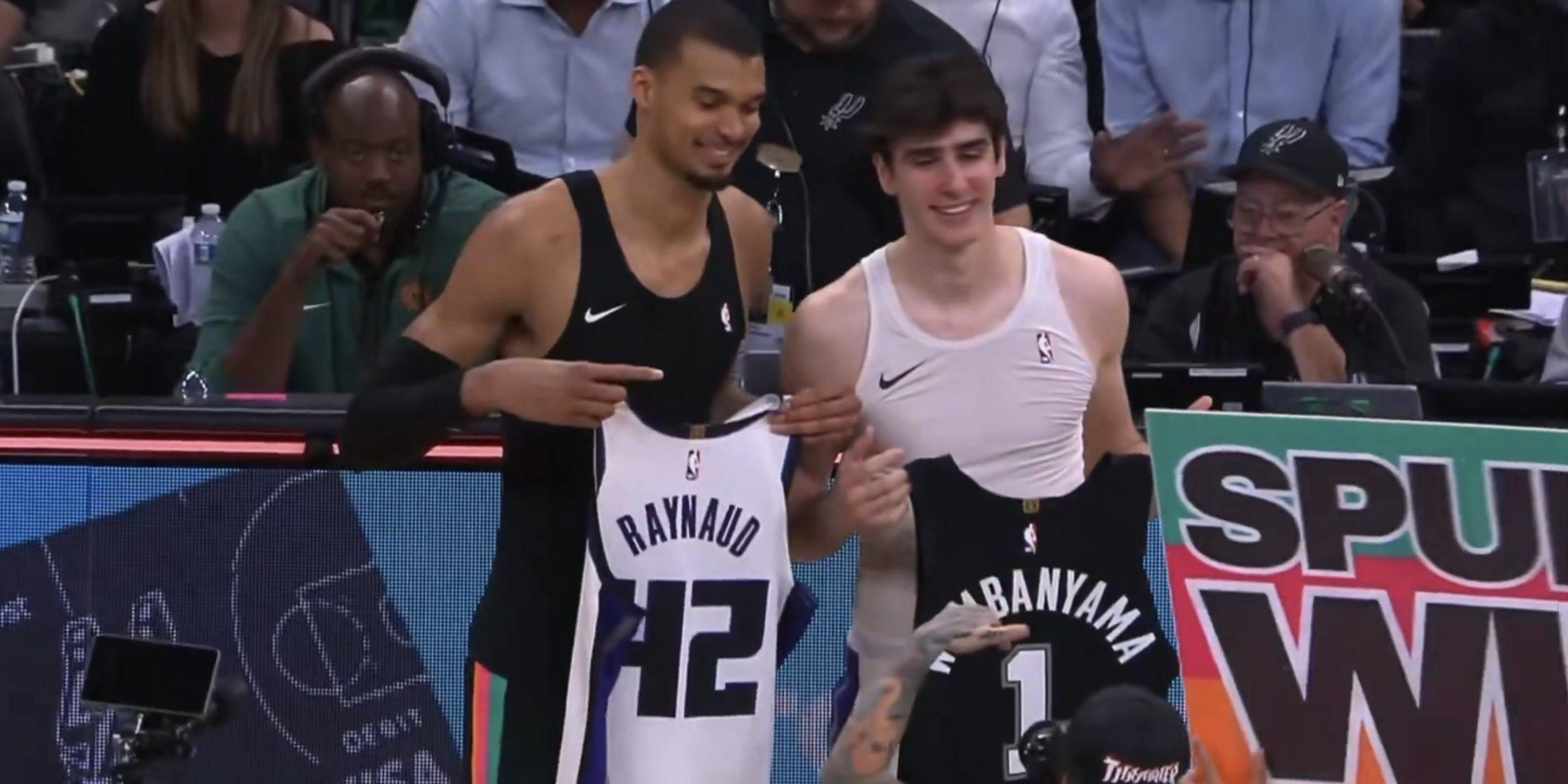 Victor Wembanyama Maxime Raynaud