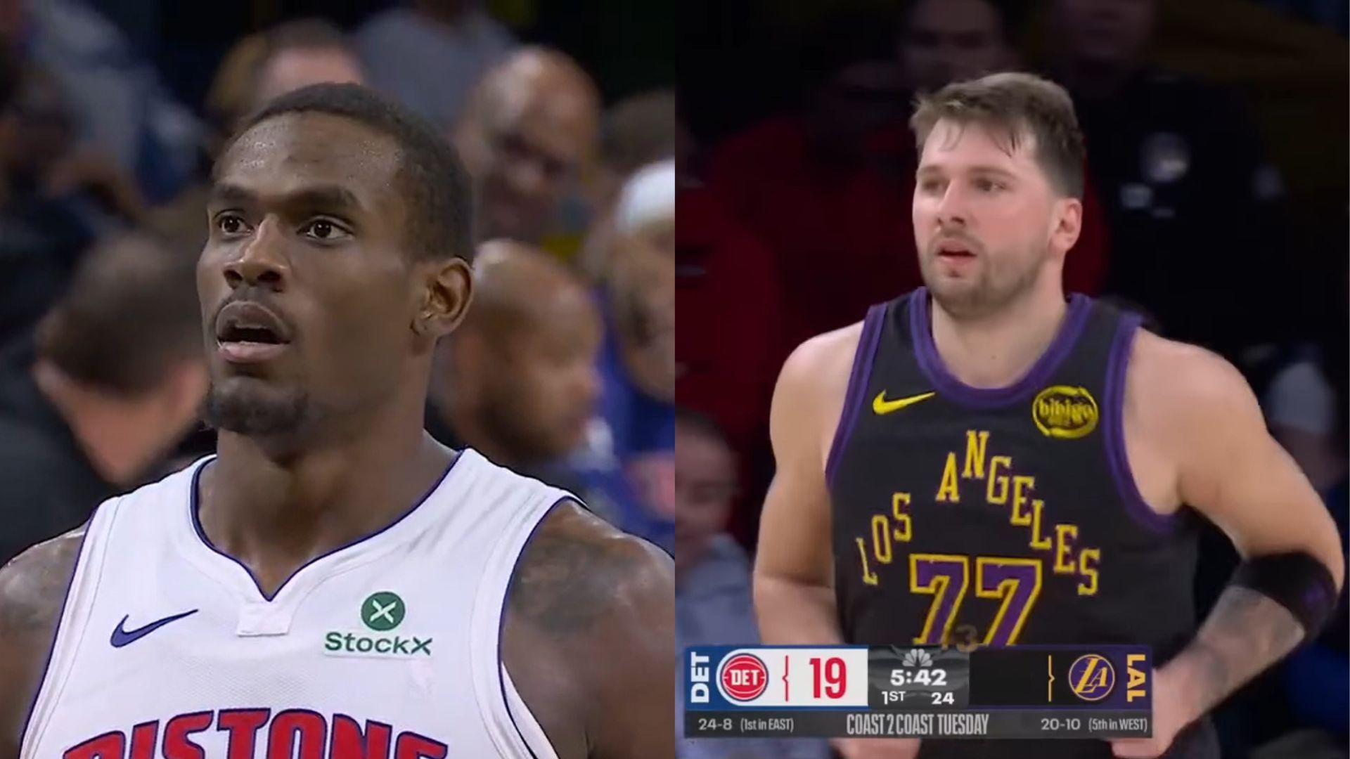 Jalen Duren et Luka Doncic