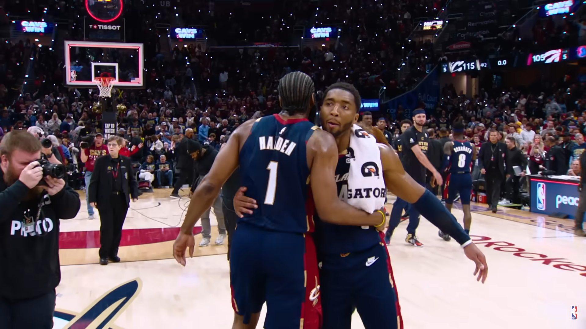 James Harden Donovan Mitchell