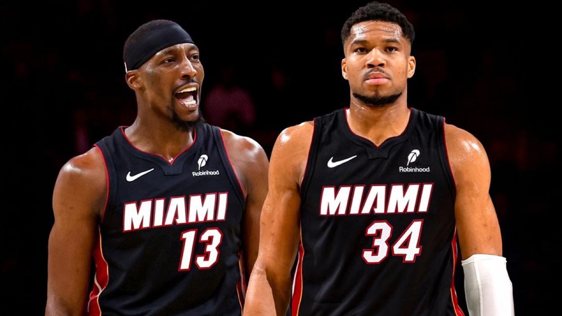Giannis Antetokounmpo Bam Adebayo Miami Heat trade 23 juin 2026